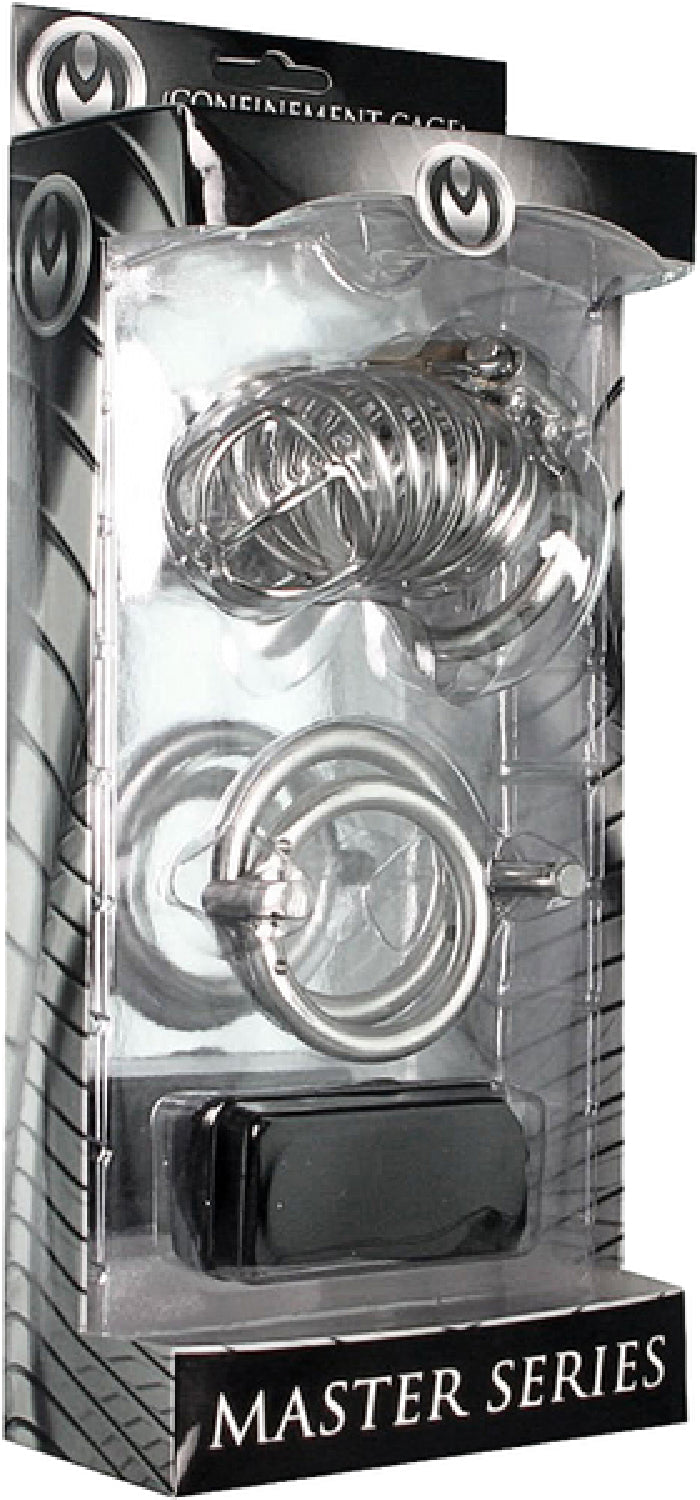 The Jail House Chastity Device – Male Locking Cage Chastity Device with Three Ring Sizes > Bondage Gear > Male Chastity