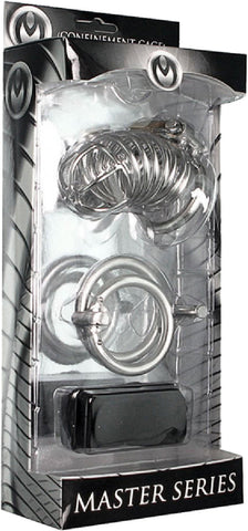 The Jail House Chastity Device – Male Locking Cage Chastity Device with Three Ring Sizes > Bondage Gear > Male Chastity