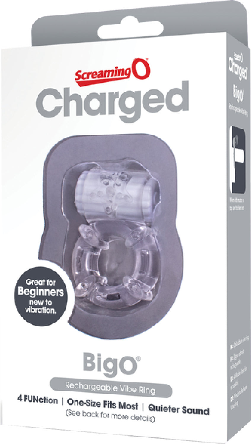 Screaming O Charged BigO – Rechargeable Silicone Vibrating Cock Ring > Cock Ring > Vibrating