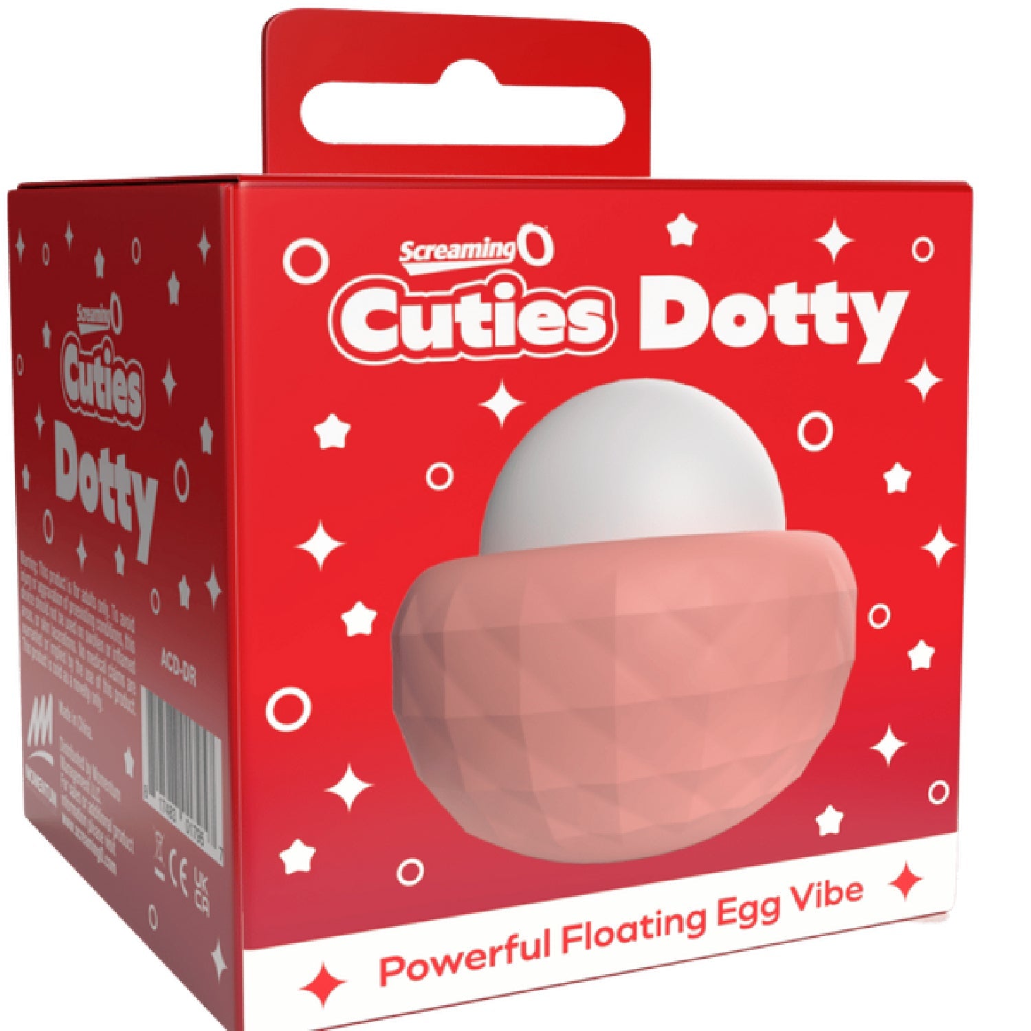 Cuties - Dotty Rechargeable Floating Egg Vibe (Dusty Rose) Secondary image