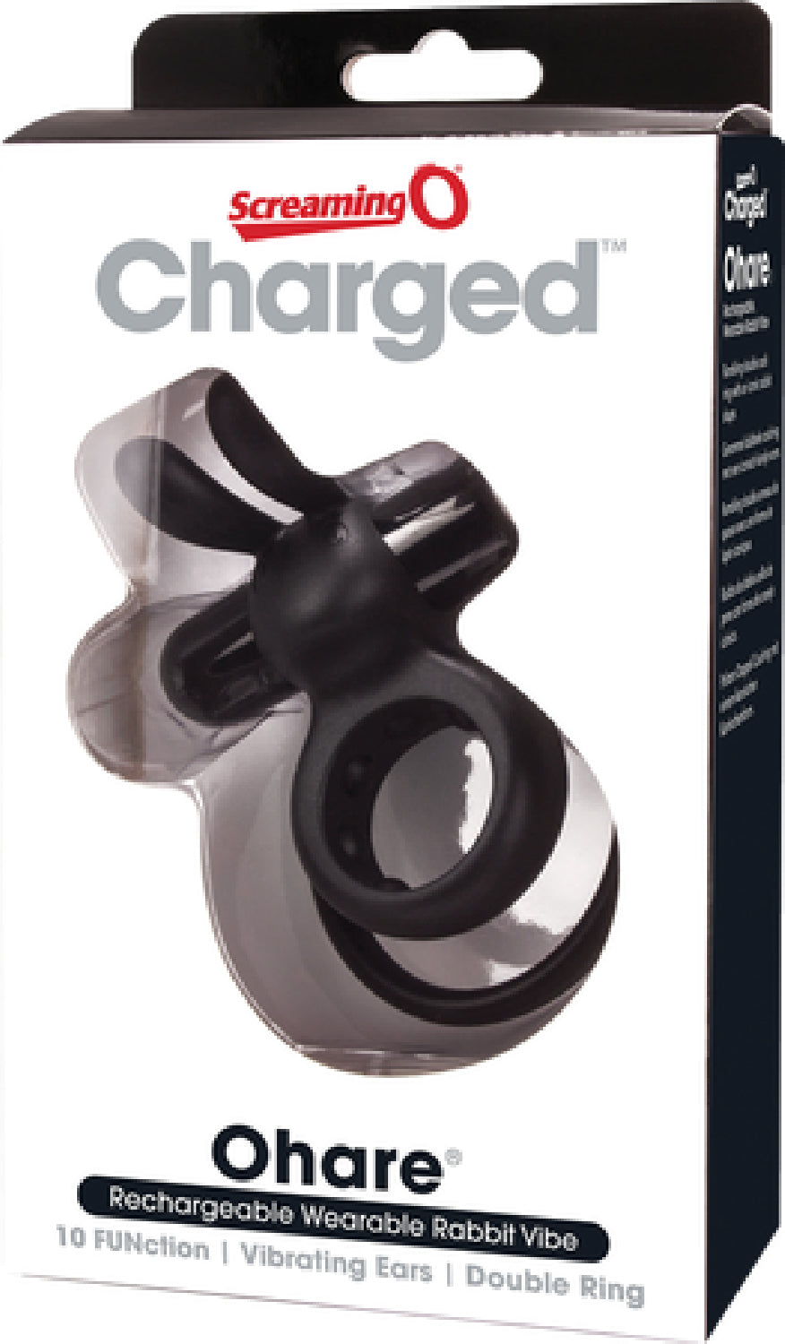 Charged Ohare Rechargeable Double Cock Ring True Silicone – Couples' Intimacy Vibrator > Sex Toys > Couples Toys