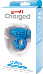 O Wow Ring Rechargeable Vibrating Cock Ring with 10 Vibration Functions SEBS Material > Cock Ring > Vibrating