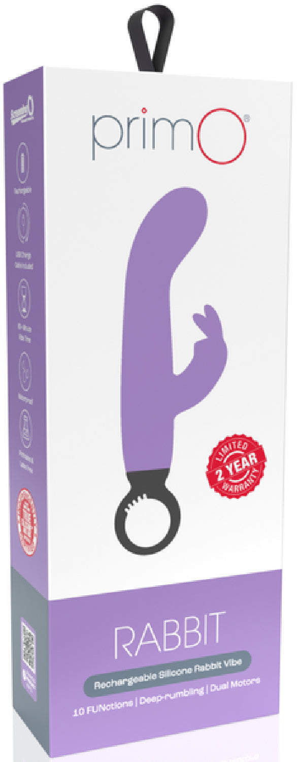 Screaming O PrimO Rabbit – 4.5 Inch Silicone Rabbit Vibrator with 5+5 Motor Settings > Vibrators > Ladies > Rabbit
