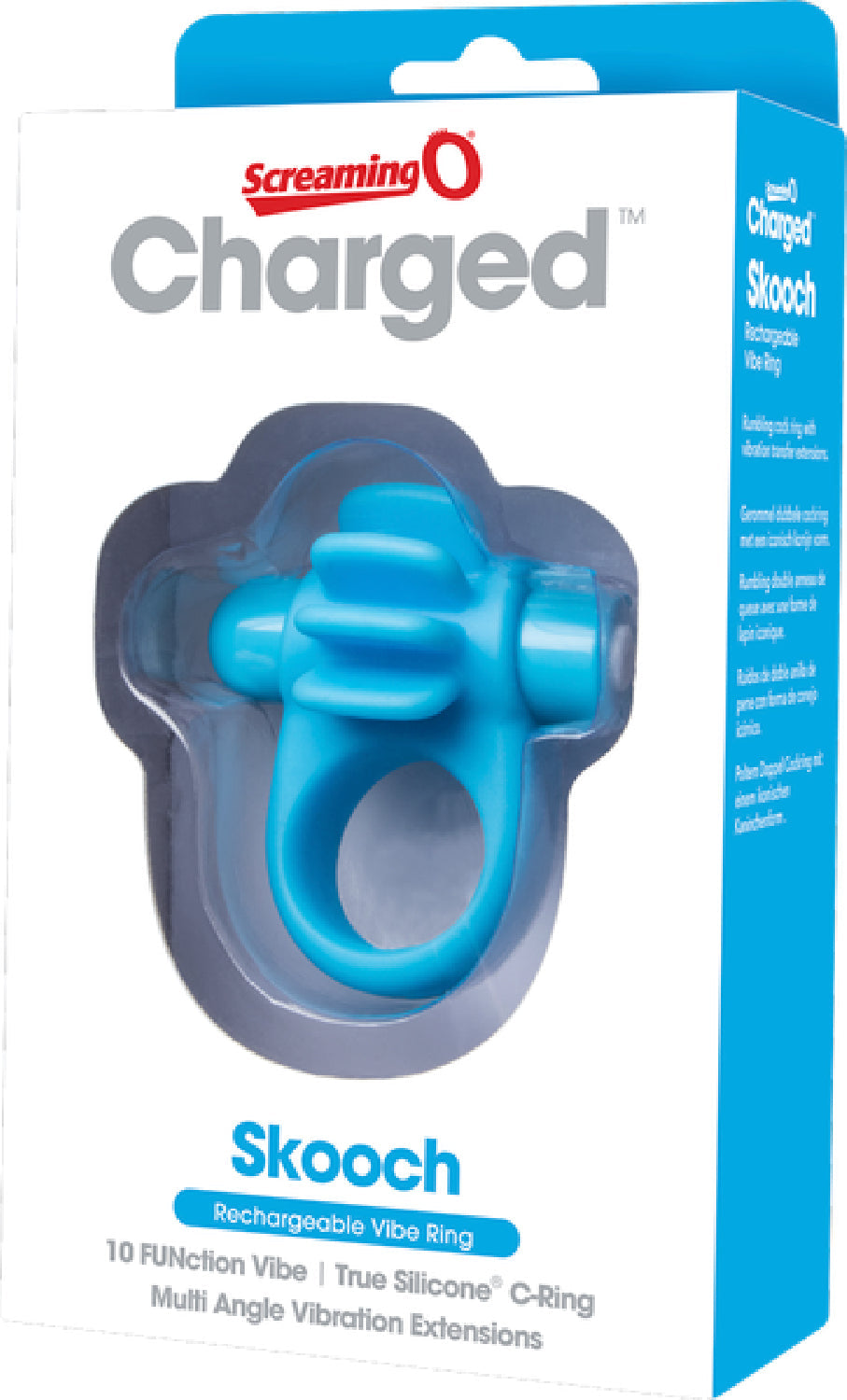 Skooch Charged – Rechargeable Vibrating Cock Ring with Textured Stimulation > Sex Toys > Couples Toys