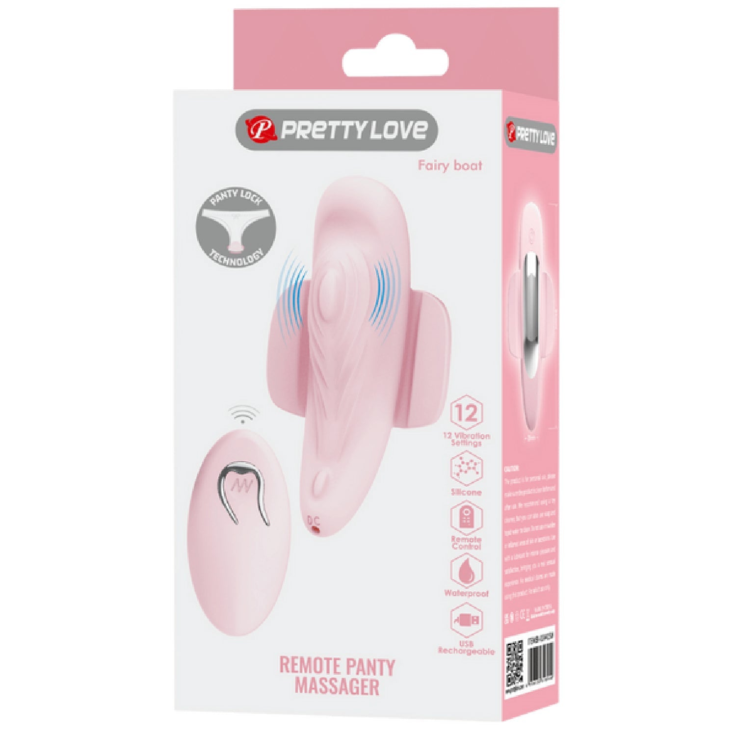Fairy Boat Remote Panty Massager – Luxury Clitoral Vibrator One Size > Sex Toys For Ladies > Panty Vibes