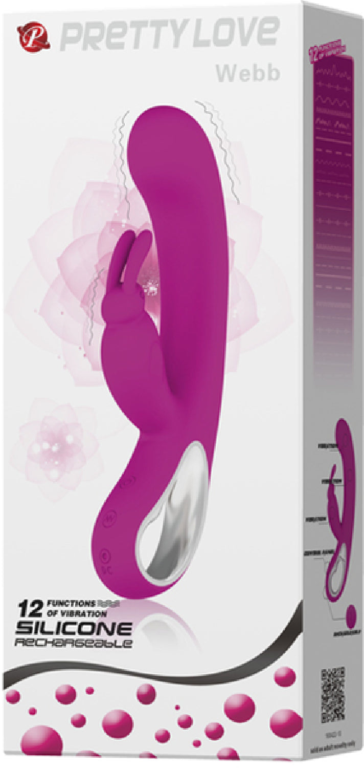 Rechargeable Webb – Dual Motor Rabbit Vibrator Purple > Vibrators > Ladies > Rabbit