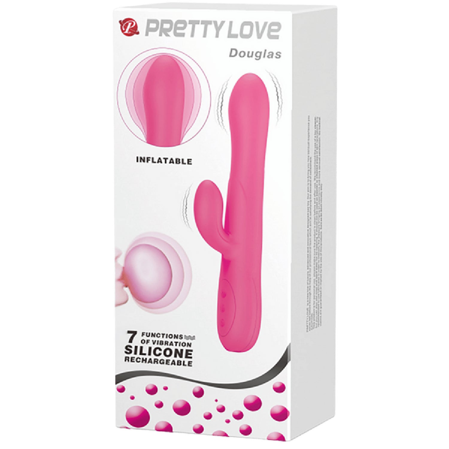 Inflatable Dennis – Rechargeable Vibrator with Angled Tip > Vibrators > Ladies > Rabbit Multi