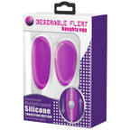 Silicone Naughty Egg – Remote-Controlled Wired Vibrating Egg > Sex Toys For Ladies > Vibrating Eggs