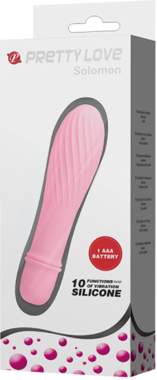 Solomon Mini Vibrator – Silicone Small Vibrator with Swirl Tip > Vibrators > Mini Vibrators