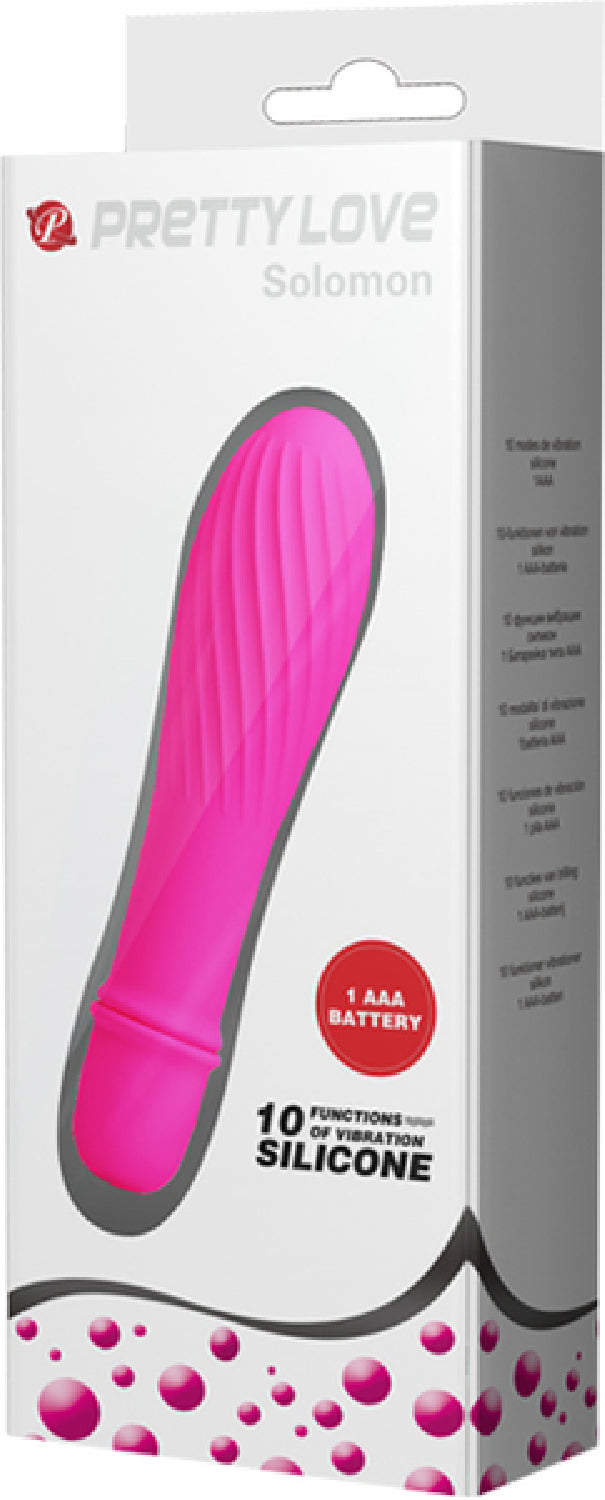 Solomon Mini Vibrator – Silicone Small Vibrator with Swirl Tip > Vibrators > Mini Vibrators