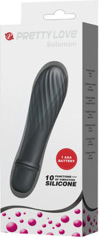 Solomon Mini Vibrator – Silicone Small Vibrator with Swirl Tip > Vibrators > Mini Vibrators