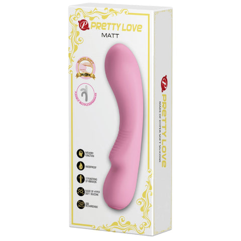 Matt – Rechargeable Soft Silicone Vibrator with 12 Vibration Functions and Smart Memory > Vibrators > Standard Vibrators