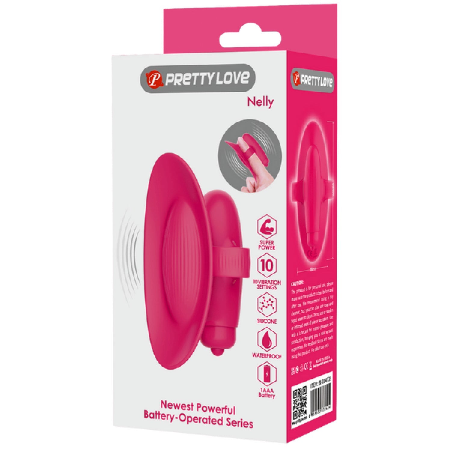 Nelly Silicone Finger Vibe – Smooth Silicone Clitoral Vibrator > Vibrators > Finger Vibrators