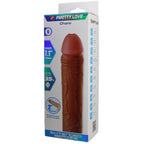 Chane 7.1 Inch Penis Extender Sleeve – Ultra Realistic Textured Sleeve > Sex Toys For Men > Penis Sleeves