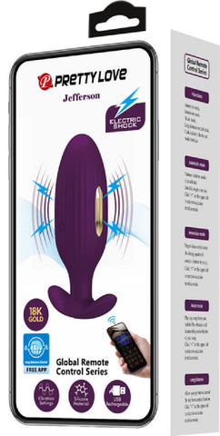 App Control Jefferson – App-Controlled E-Stim Butt Plug E-STIM TOYS