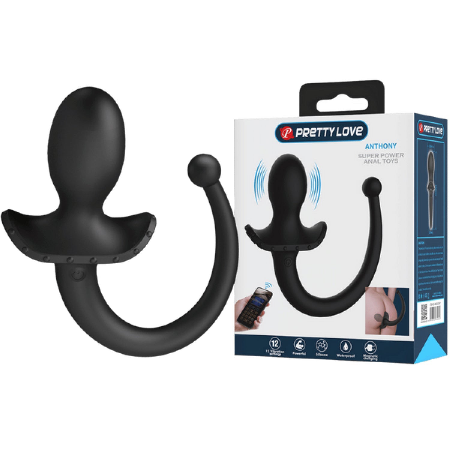 Anthony App Control Tail Plug – Wearable App-Compatible Vibrator Secondary image