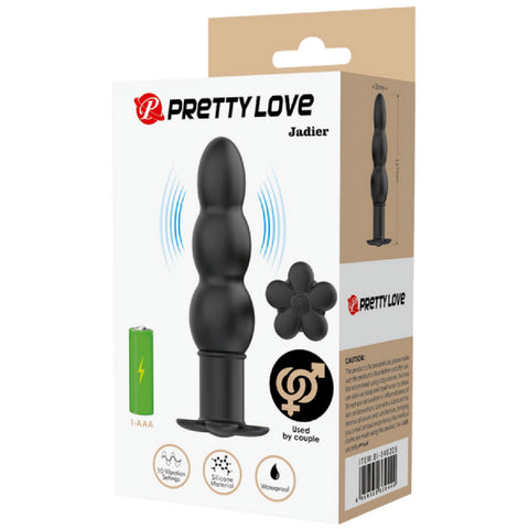 Jadier Silicone Butt Plug – Smooth Skin Safe Anal Toy with 10 Vibration Settings > Anal Range > Vibrating Butt Plugs