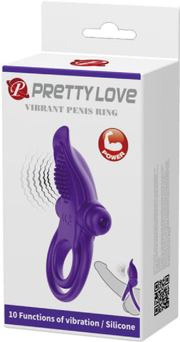 Vibrant Rabbit Cock Ring – Silicone Vibrating Penis Ring > Vibrators > Ladies > Rabbit
