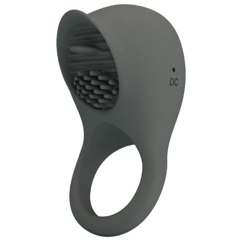 Nimbus Silicone Tickling Tongues Cock Ring – Soft Silicone Ring > Cock Ring > Vibrating