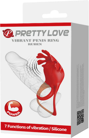 Pretty Love Ruben – Rechargeable 7 Function Vibrating Cock Ring > Sex Toys > Couples Toys