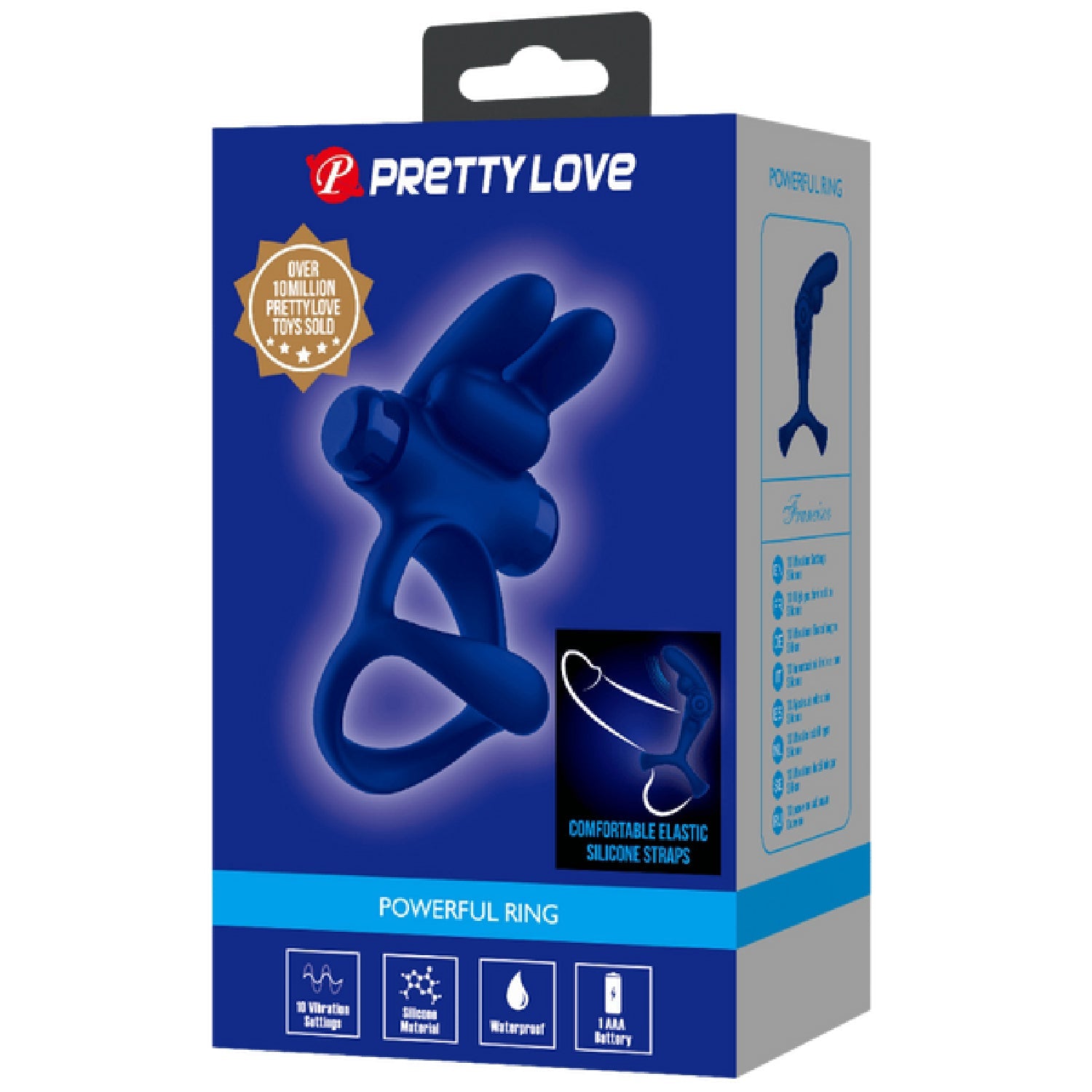Francisco – Rechargeable Whisper-Quiet Silicone Cock Ring Secondary image