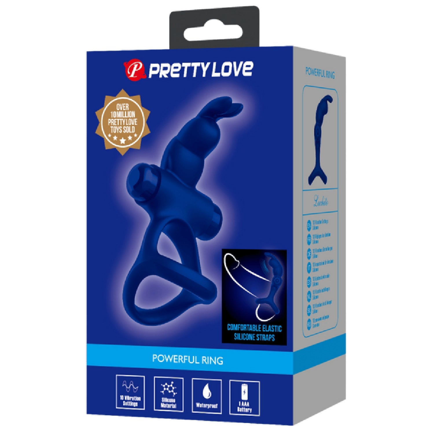Luchito – Whisper-Quiet Rechargeable Silicone Cock Ring Secondary image