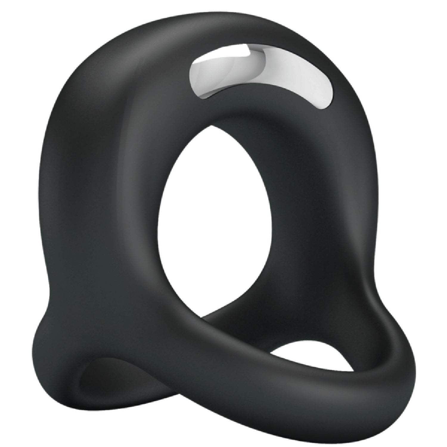 Vibrant Elliott Silicone Penis Ring With Ball Strap – Comfortable Stretchy Cock and Ball Ring > Cock Ring > Sling