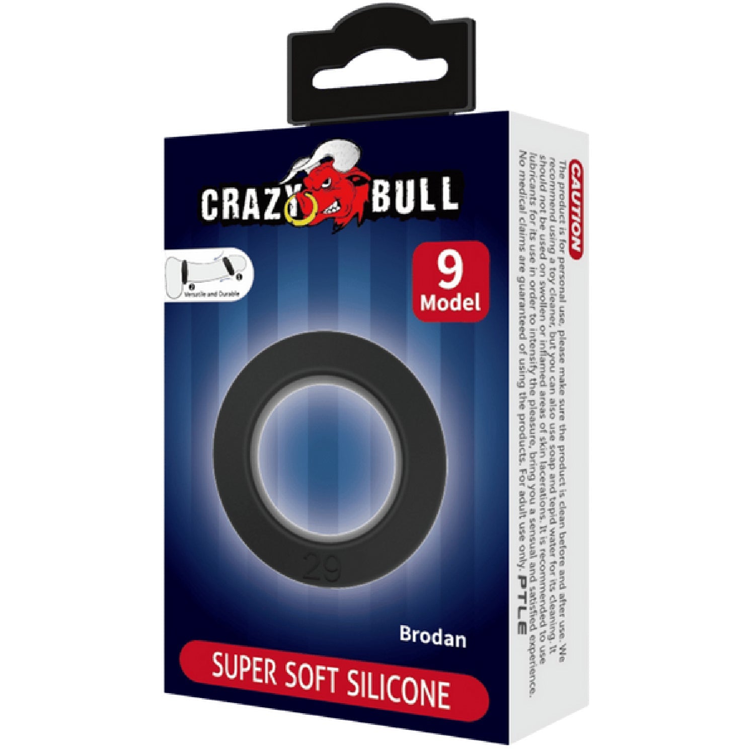 Brodan Super Soft Silicone Cockring – High-Quality Medical-Grade Silicone Cock Ring > Cock Ring > Single