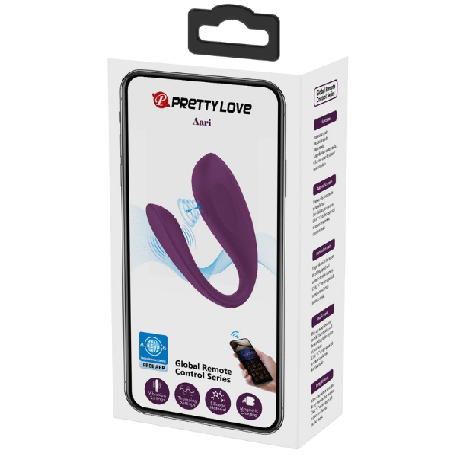 Aari Byzantium – App Control Couples Vibrator with 10 Vibration and Thumping Settings Secondary image