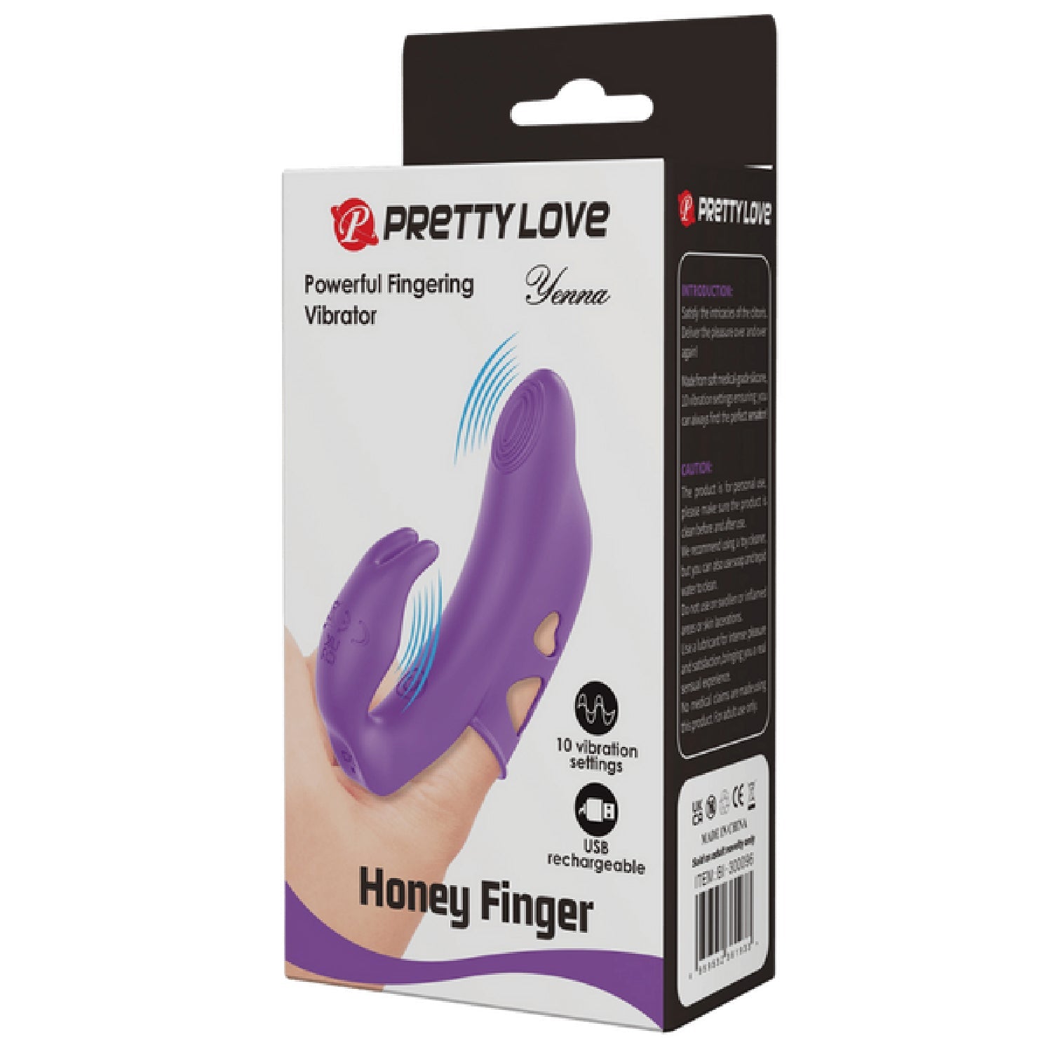 Honey Finger Rechargeable Yenna – Finger Sleeve Vibrator > Vibrators > Finger Vibrators
