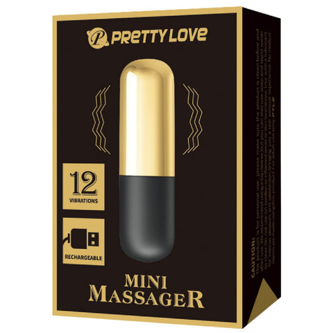 Rechargeable Mini Massager With Twelve Vibration Functions And Compact Egg Design - Versatile Egg Vibrator > Vibrators > Mini Vibrators