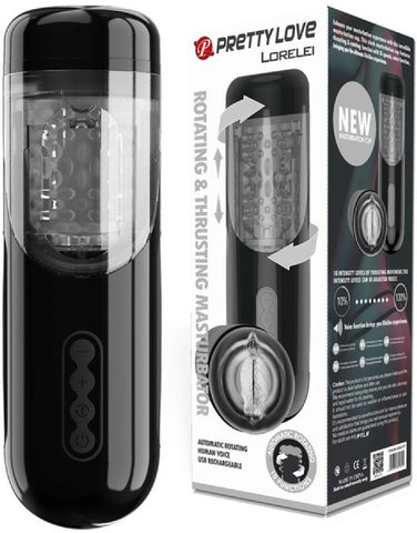 Pretty Love Lorelei – Rotating and Thrusting Male Masturbator with 10 Speeds > Sex Toys For Men > Masturbators > Vibrating