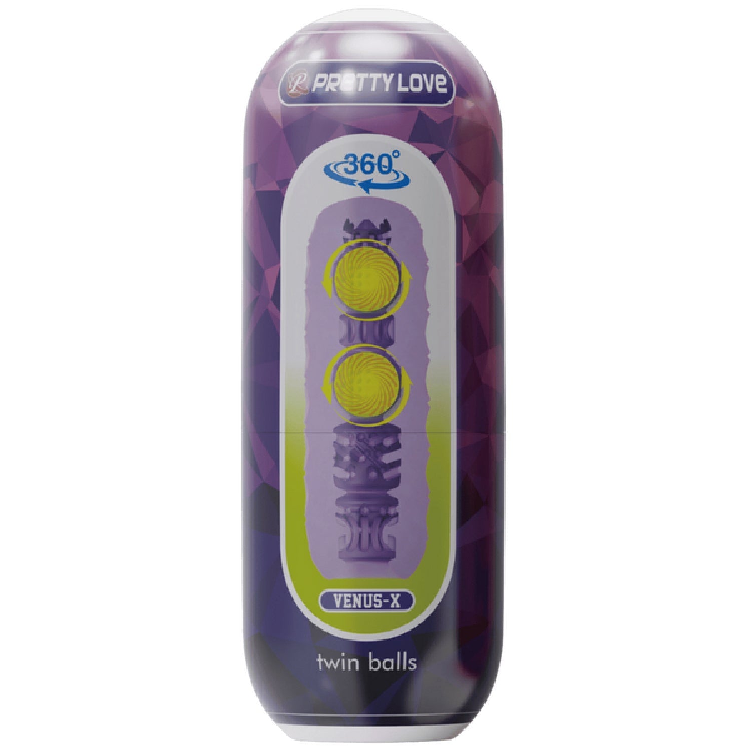 Venus-X Twin Balls – Male Masturbator With Dual Inner Balls > Sex Toys For Men > Masturbators Cup