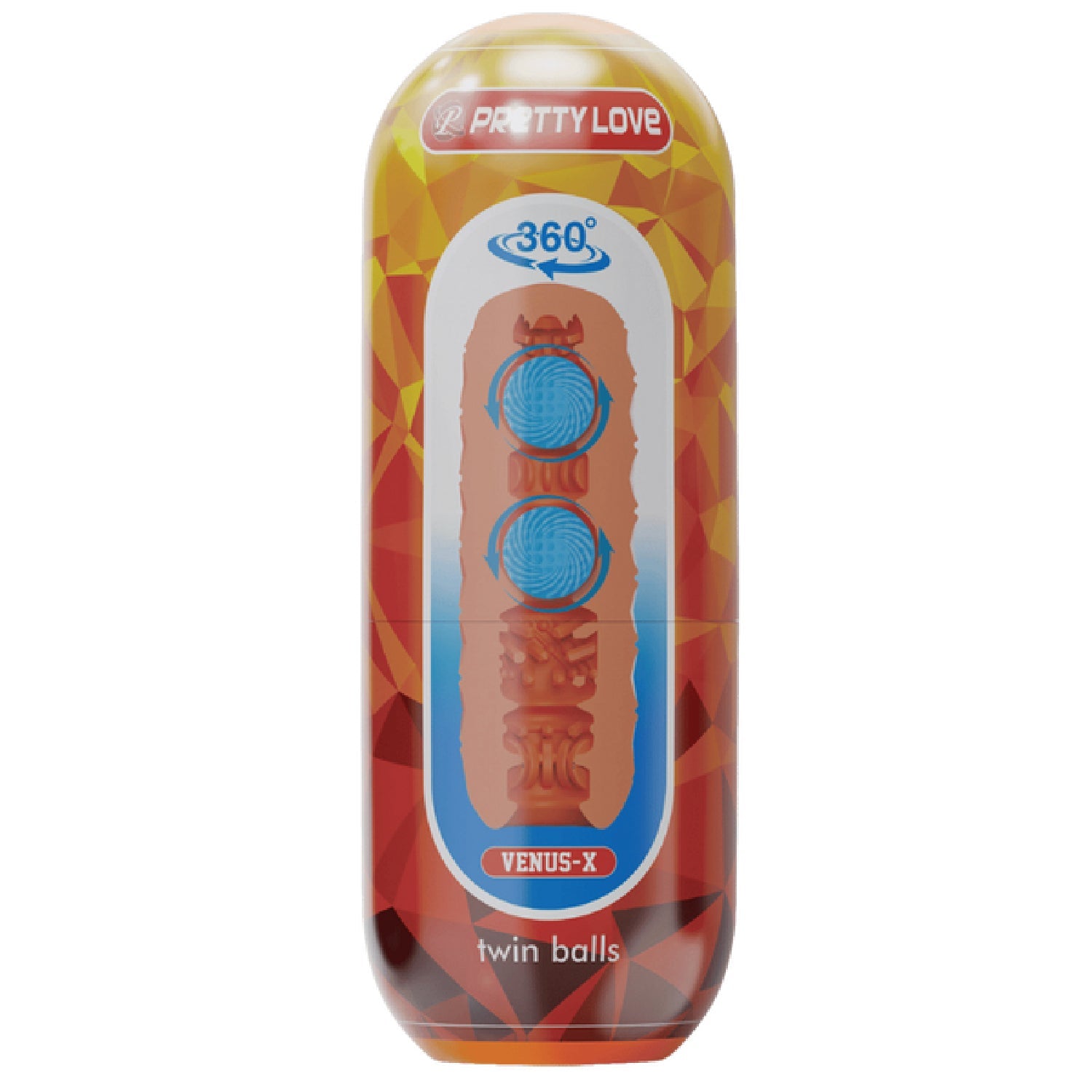 Venus-X Twin Balls – Male Masturbator With Dual Inner Balls > Sex Toys For Men > Masturbators Cup