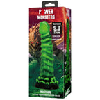 Manticore 9 Inch Textured Silicone Dildo – Body-Safe with Strong Suction Cup > Dildos > Fantasy