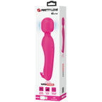 Pretty Love Curtis Wand – Rechargeable Silicone Wand Vibrator with Rabbit Ears > Sex Toys > Massage Wands