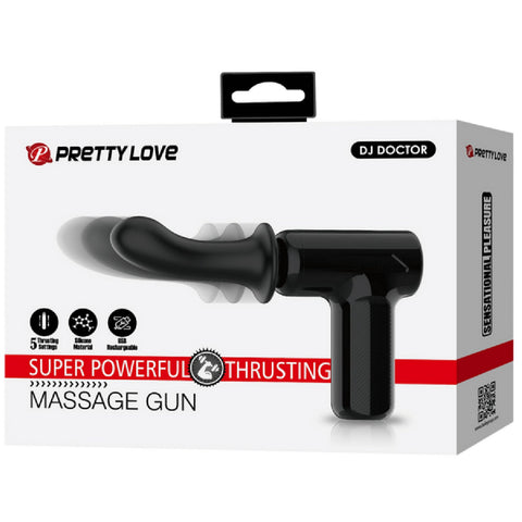 Super Power Thrusting Massage Gun – Powerful Motor Massage Gun with 5 Settings and Replaceable Head > Vibrators > Unconventional