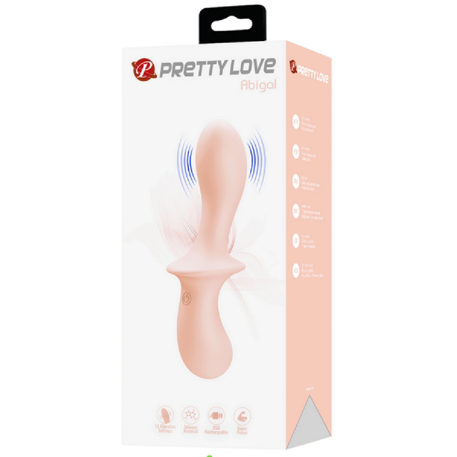 Liquid Silicone Abigal – Luxury Curved Head Vibrator Secondary image