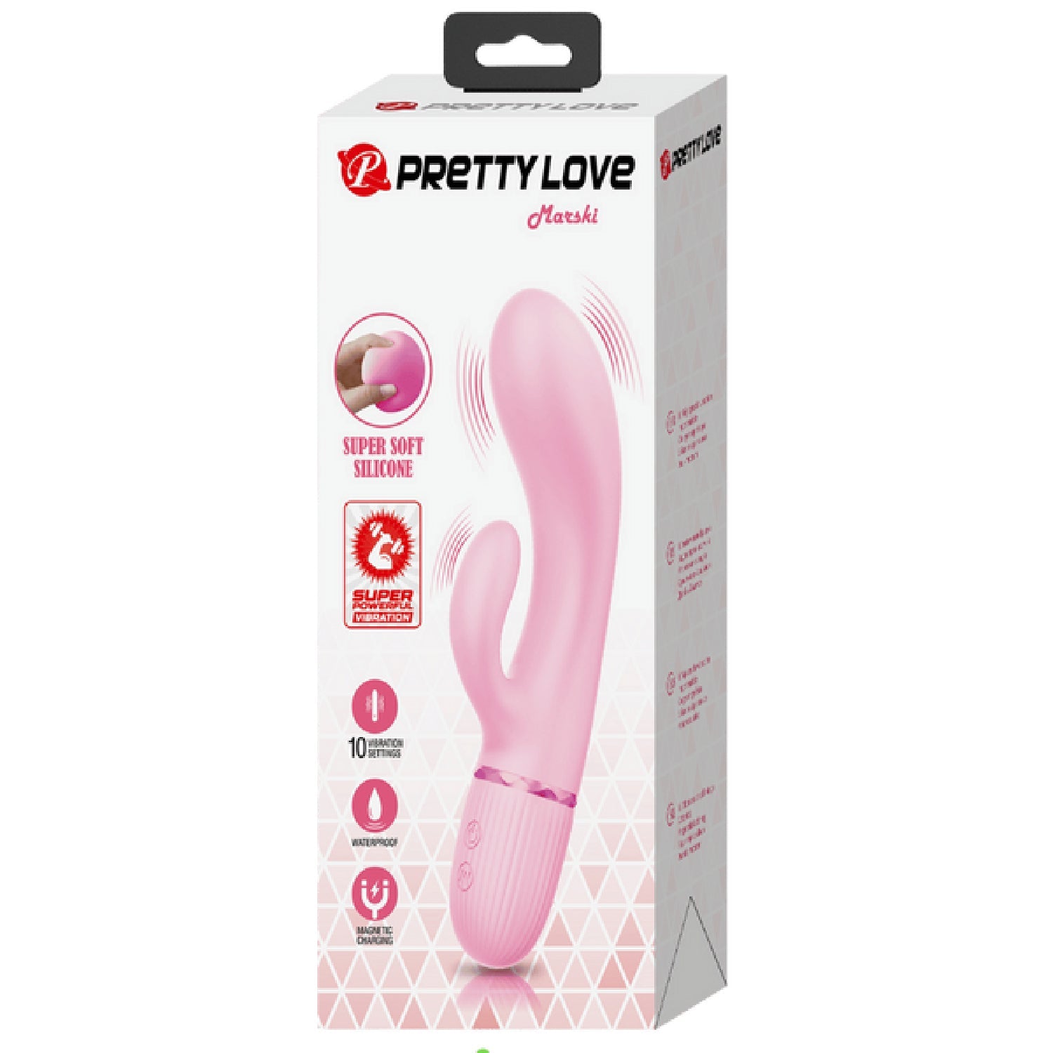 Marski Super Soft Silicone Dual Motor – 10 Function Rabbit Vibrator Secondary image