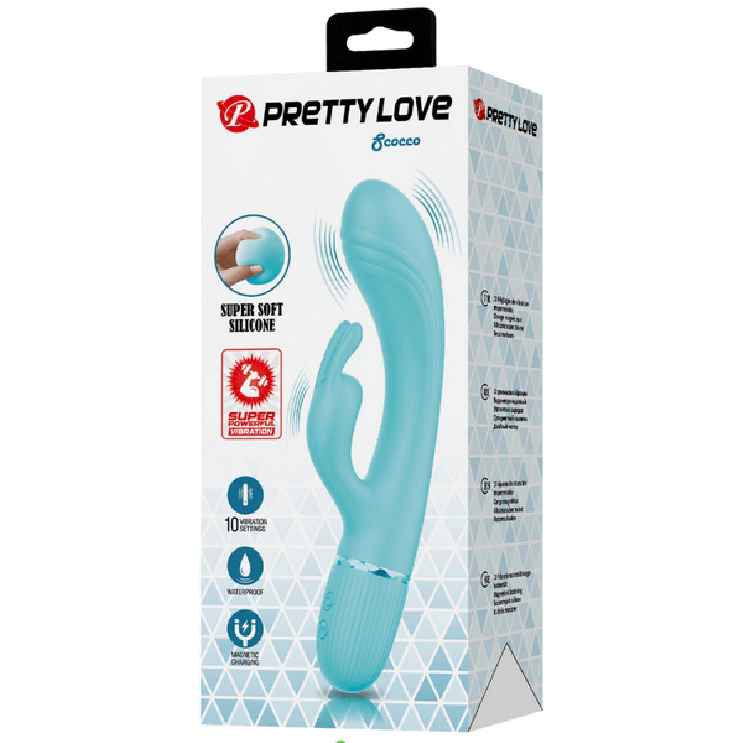 Scocco Super Soft Silicone Dual Motor – Rabbit Vibrator Secondary image