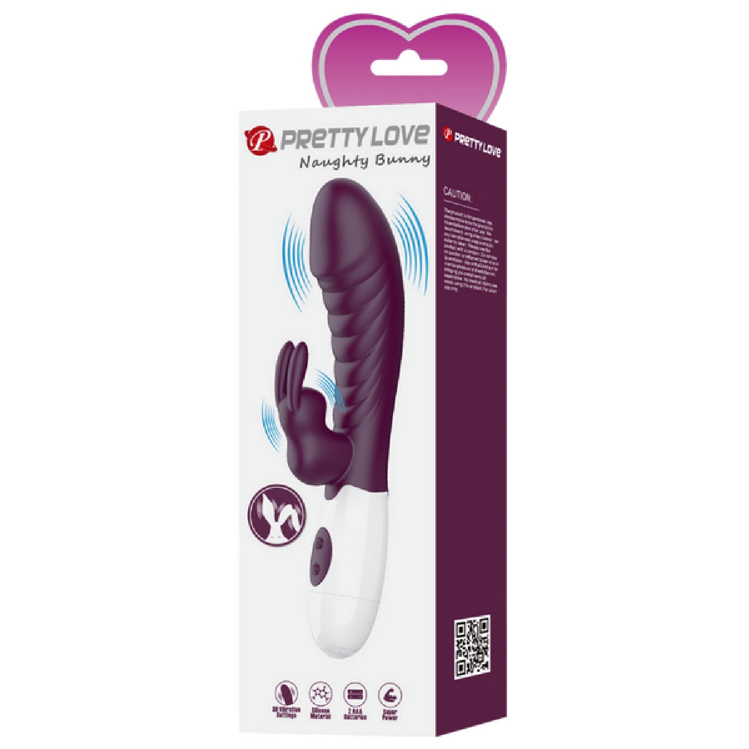 Naughty Bunny – Dual Stimulator Vibrator With G-Spot And Clitoral Vibration > Vibrators > Ladies > Rabbit