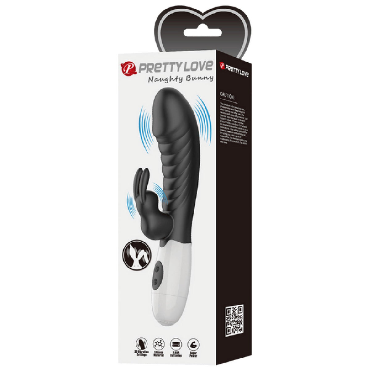 Naughty Bunny – Dual Stimulator Vibrator With G-Spot And Clitoral Vibration > Vibrators > Ladies > Rabbit