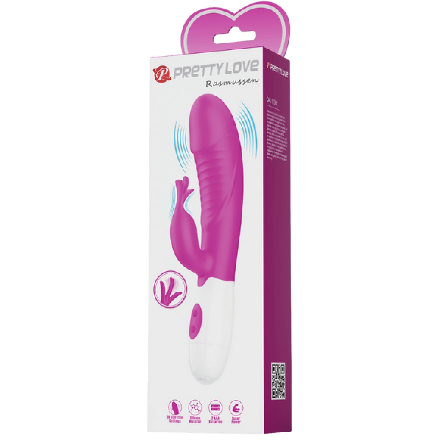 Rasmussen Dual Stimulator – G-Spot and Clitoral Vibrator with 30 Frequencies Secondary image