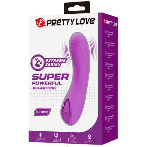 Rechargeable DJ Dick – Slim Silicone Vibrator with 10 Powerful Vibration Modes > Vibrators > Standard Vibrators