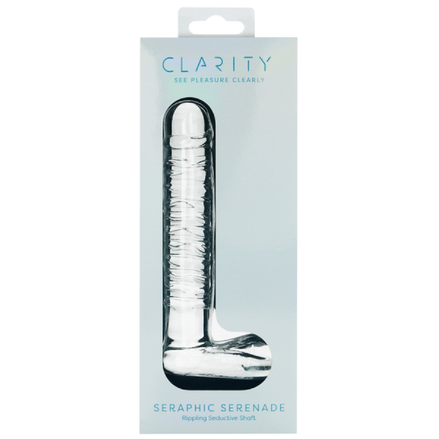Seraphic Serenade – Hand-Blown 5.7 Inch Sculpted Glass Dildo > Glass > Dildos