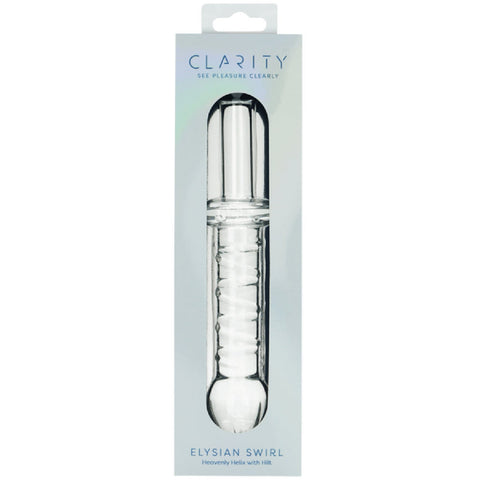 Elysian Swirl – Handblown Borosilicate Glass 5.6 Inch Dildo > Glass > Dildos