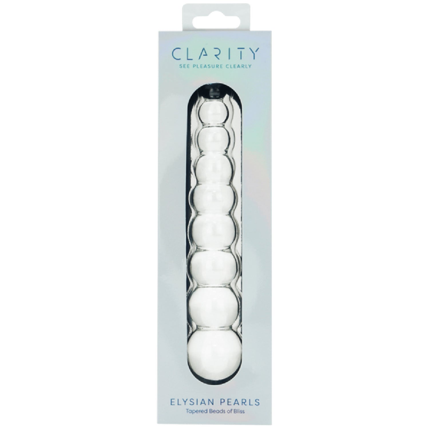 Elysian Pearls – 6.7 Inch Borosilicate Glass Dildo > Glass > Dildos