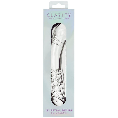 Celestial Desire – 7.4 Inch Double-Ended Borosilicate Glass Dildo > Glass > Dildos