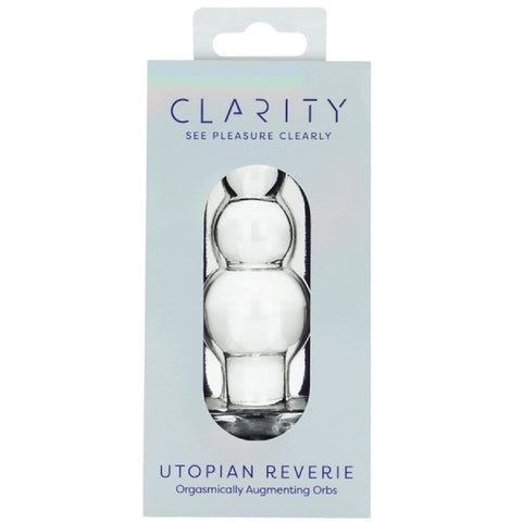 Utopian Reverie – Handcrafted 3.6 Inch Glass Anal Beads Toy > Glass > Dildos