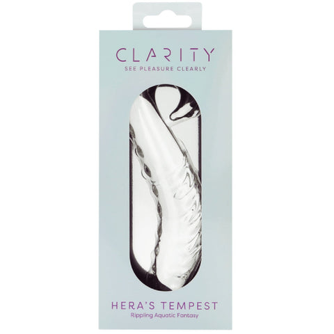 Hera’s Tempest – Premium Borosilicate 5.5 Inch Curved Glass Dildo > Glass > Dildos